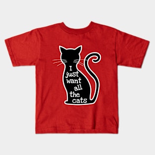 Cats, cats, cats! Kids T-Shirt